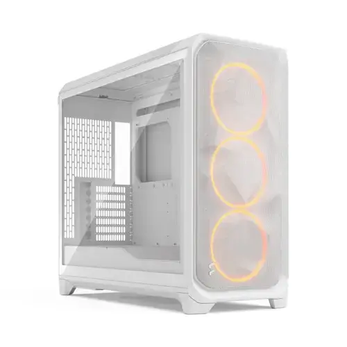 Carcasa PC Fractal Design Meshify 3 XL White RGB TG Clear Tint, Full Tower, tempered glass, Alb