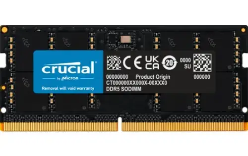 Memorie SO-DIMM Crucial CT64G56C46S5, 64 GB, DDR5-5600 MHz, CL 46