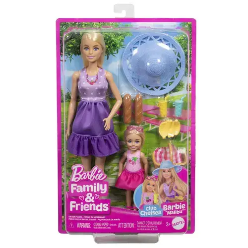 Papusa Barbie Family & Friends - Barbie si Papusa Chelsea