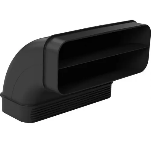 Canal plat 90 grade vertical BOSCH HEZ9VDSB2 - 17005034, Dimensiune L, cot vertical pentru tubulatura rectangulara tip tata
