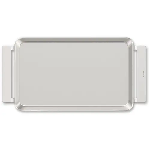 Tava cu manere BOSCH Pro Induction Teppan Yaki HEZ9TY010 - 17007160, 34 x 20cm, inductie, otel inoxidabil