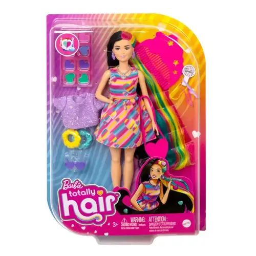 Papusa Barbie Totally hair, accesorii incluse