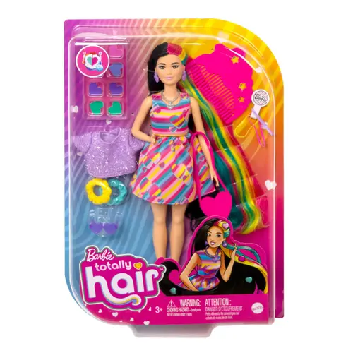 Papusa Barbie Totally hair, accesorii incluse