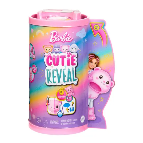 Papusa Barbie Chelsea - Cutie Reveal Ursulet