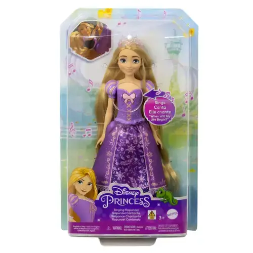Papusa Disney Princess - Rapunzel Care Canta, 32cm