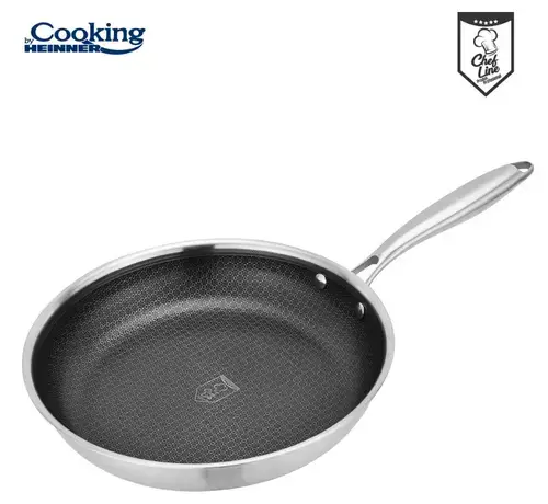 Tigaie inox in 3 straturi Heinner HR-MRK-30T, 30 x 6 cm