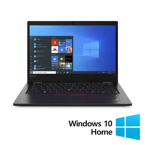 Laptop Refurbished Lenovo ThinkPad L13 Gen 2, Intel Core i5-1135G7 2.40 - 4.20GHz, 8GB DDR4, 256GB SSD, 13.3 Inch Full HD + Windows 10 Home