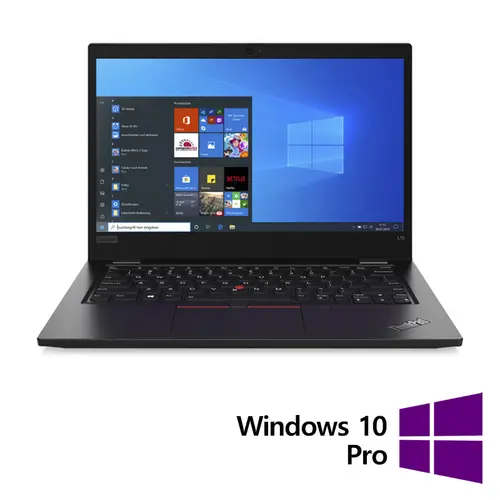 Laptop Refurbished Lenovo ThinkPad L13 Gen 2, Intel Core i5-1135G7 2.40 - 4.20GHz, 8GB DDR4, 256GB SSD, 13.3 Inch Full HD + Windows 10 Pro