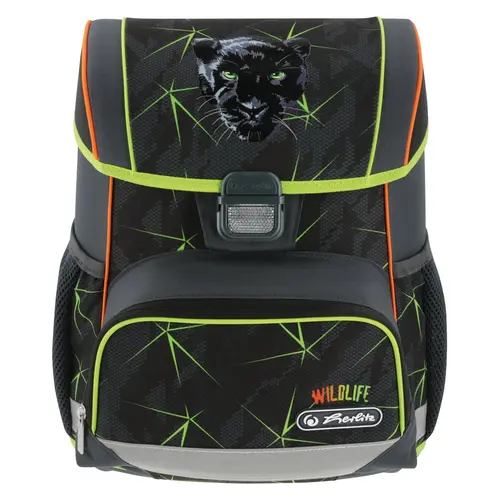 Ghiozdan neechipat Herlitz Loop motiv Wild Life, 31 x 37 x 22 cm, Poliester