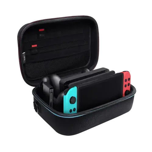 Husa transport Trust TR-25424 XXL pentru Nintendo Switch, Negru