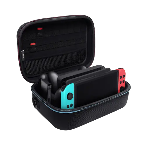 Husa transport Trust TR-25424 XXL pentru Nintendo Switch, Negru