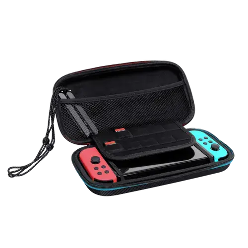 Husa transport Trust TR-25415 pentru Nintendo Switch, Negru