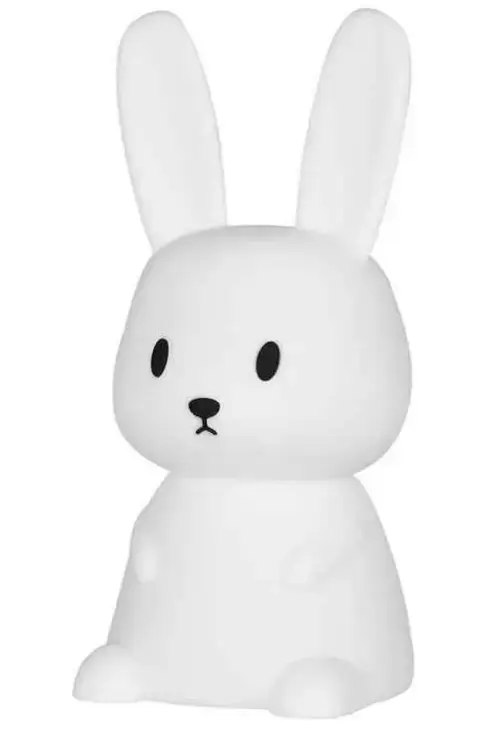 Lampa de veghe copii Tellur, silicon, reincarcabila, Bunny