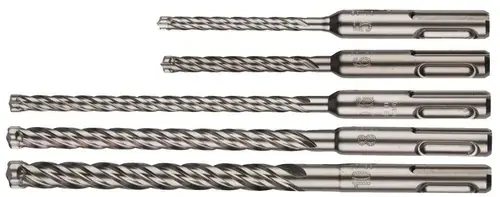 Set burghie Makita B-58992, SDS-Plus, 5 buc