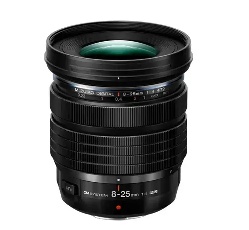 Obiectiv Foto Mirrorless OM System 8-25mm F4 ED Pro, Montura MFT, Autofocus