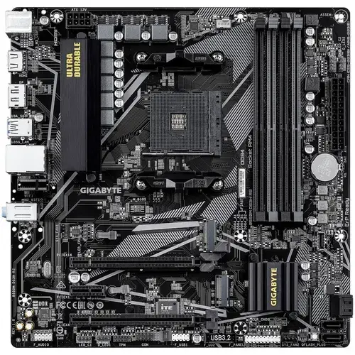 Placa de baza Gigabyte B550M DS3H R2, AMD B550, AM4, mATX
