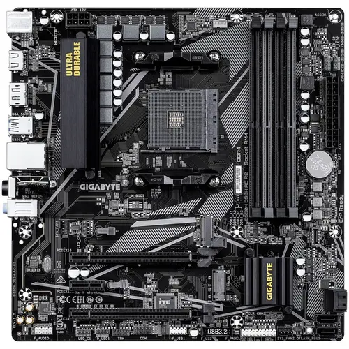Placa de baza GIGABYTE B550M DS3H AC R2, AMD B550, AM4, mATX