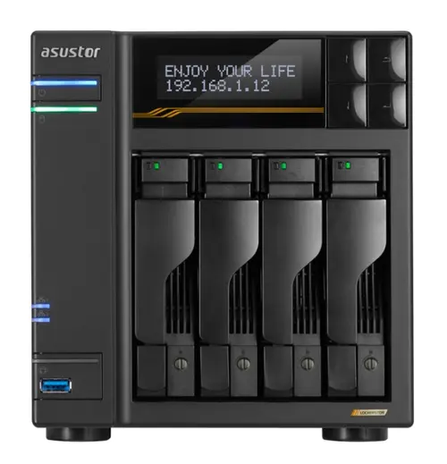 Network Attached Storage Asustor AS6804T, 16GB, 4 Bay-uri