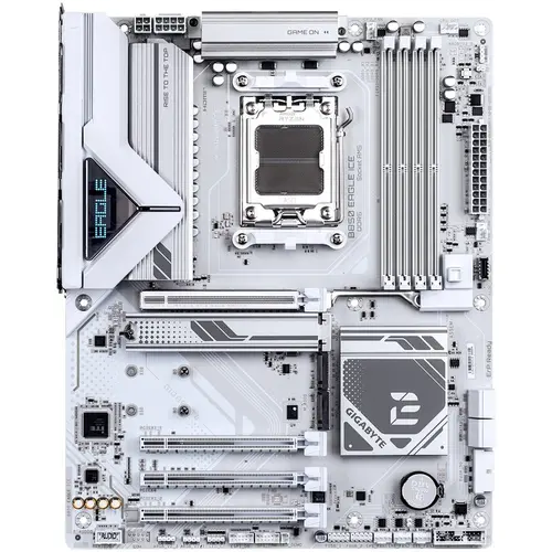 Placa de baza GIGABYTE B850 EAGLE ICE, AMD B850, AM5, DDR5, ATX