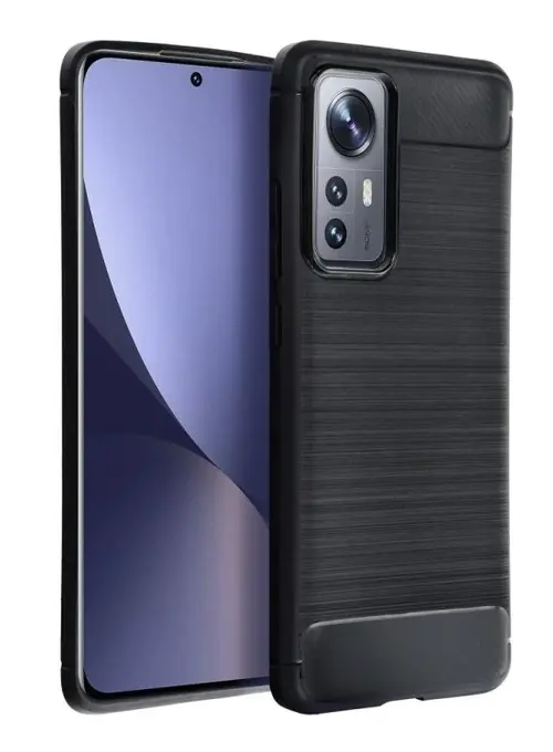 Husa pentru Honor 300, OEM, Carbon, Neagra