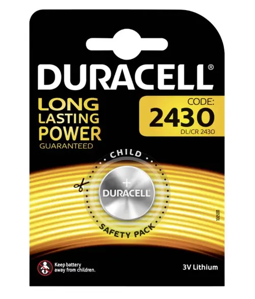 Baterie Duracell, CR2430 DL2430, 1 bucata