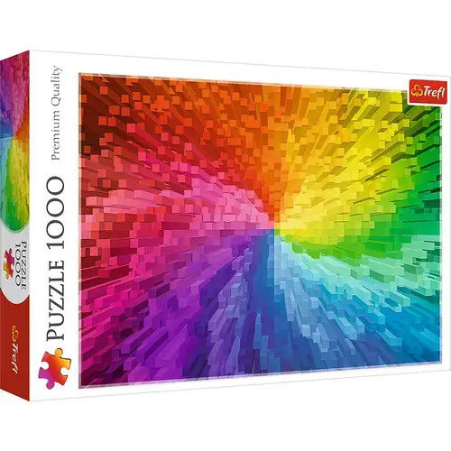 Puzzle Trefl - Explozie de culori, 1000 piese