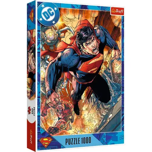 Puzzle Trefl - Superman in actiune, 1000 piese