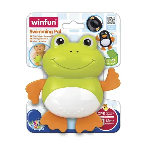 Jucarie de baie Winfun - Broscuta Inotatoare