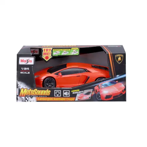 Masinuta Maisto MotoSounds Lamborghini Aventador 1:24