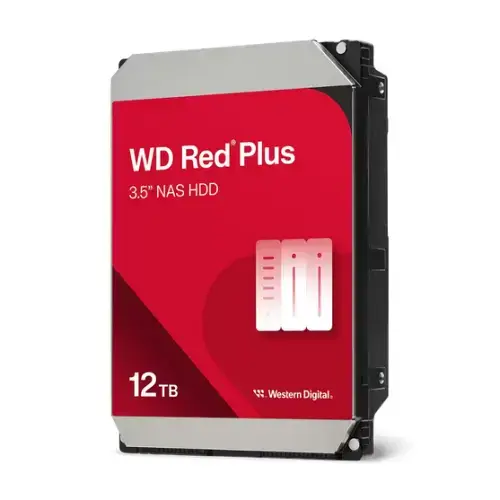 HDD Western Digital Red Plus 12TB, SATA III, 512MB, 3.5inch