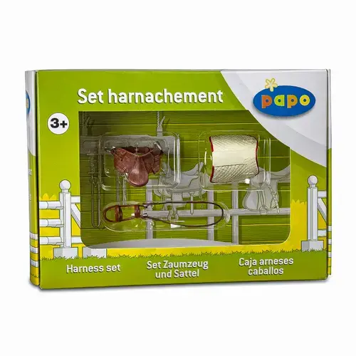 Papo Figurina Set Harnasament Pentru Calarie