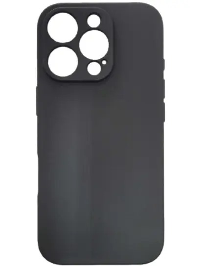 Protectie pentru spate Spacer SPPC-AP-IP16P-TPU pentru Iphone 16 Pro, Negru