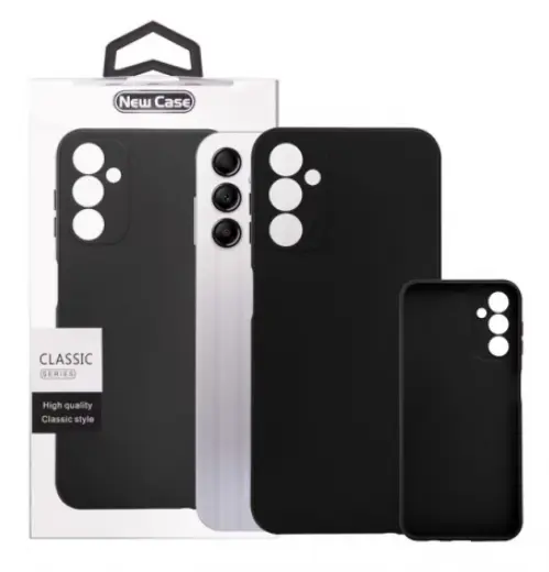 Protectie pentru spate Spacer SPPC-SM-GX-A14-TPU pentru Samsung Galaxy A14, Negru