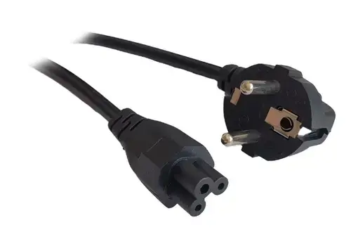 Cablu alimentare Spacer notebook 3m, intrare Shucko, iesire C5, 10A, Negru