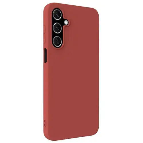 Husa Lemontti Silicon Silky Samsung Galaxy A16, Rosu
