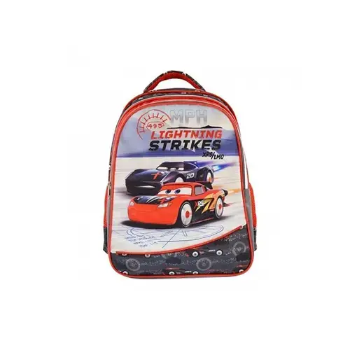 Ghiozdan  Cars DCS16235, 3 compartimente, 34 x 20 x 42 cm