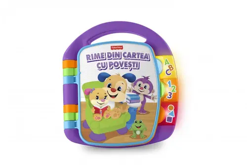Jucarie interactiva Cartea de povesti, +6 luni, Fisher Price