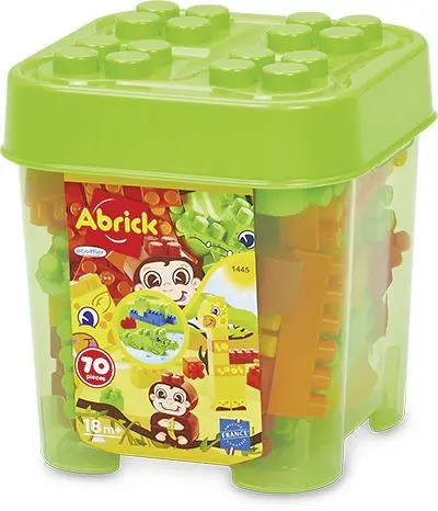 Set constructie - Animale - 70 piese - Ecoiffier