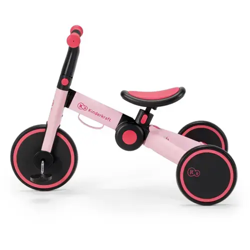 Triciclu 3 în 1 KinderКraft - 4trike, Roz