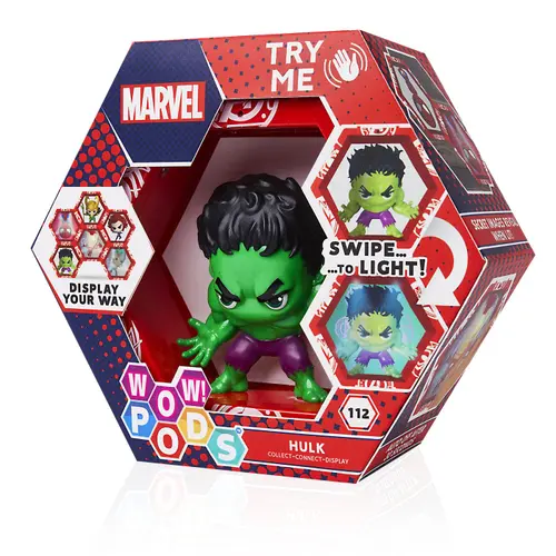 Figurina Wow! Stuff – Marvel Hulk - Marvel - Wow! Pods