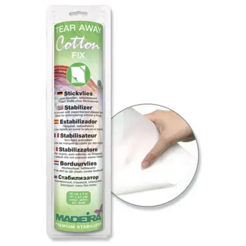 Insertie broderie autoadeziva Cotton Fix, 0.25 x 3m, Madeira 9439