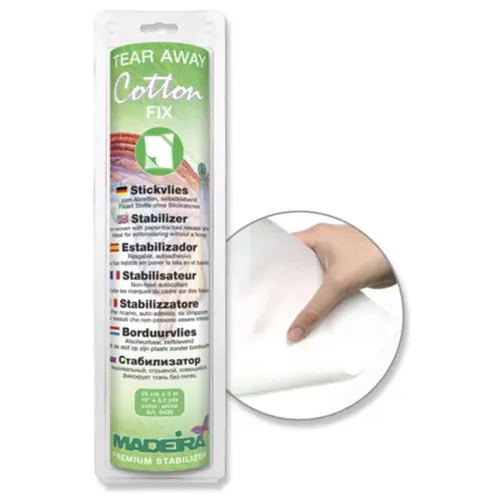 Insertie broderie autoadeziva Cotton Fix, 0.25 x 3m, Madeira 9439
