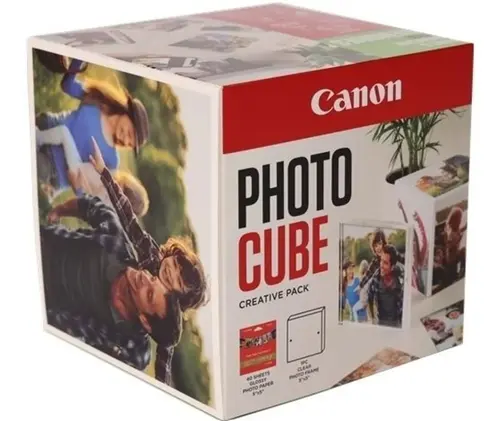Hartie foto Canon PP-201, 13x13cm, 40 coli, 1 x rama foto