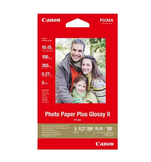 Hartie foto Canon PP-201S 10x15cm, 100 coli