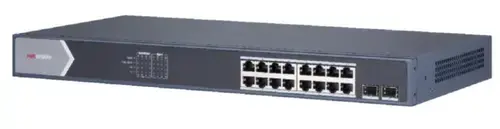 Switch Hikvision DS-3E1518P-SI, Gigabit, 16 porturi, PoE