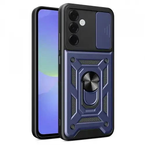 Husa pentru Samsung Galaxy A36 A366, Techsuit, CamShield, Albastra