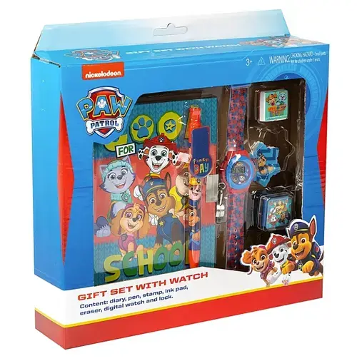 Set cadou cu ceas Paw Patrol PPT4910