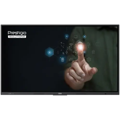 Tabla interactiva PRESTIGIO SOLUTIONS Multiboard 65inch PSMB000L655 Light Series UHD 4K, IPS, Android 13.0, Wi-Fi, Bluetooth, 40 Touchpoints