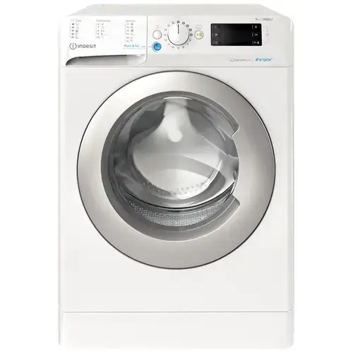 Masina de spalat rufe Indesit INNEX BWE91485XWSEUN, 9kg, 1400 rpm, Clasa B, Push&Go, Motor Inverter, Alb