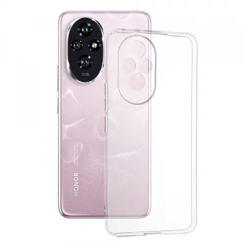 Husa pentru Honor 200, Techsuit, Clear, Transparenta